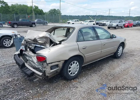 2001 Buick Century Custom из США, поврежденный, VIN 2G4WS52J511333514
